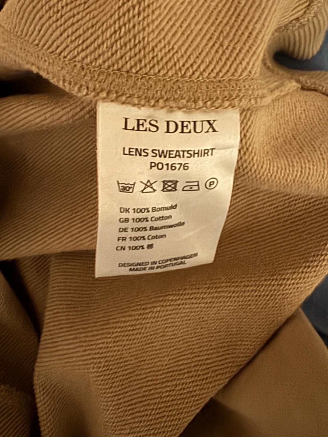 Beige sweatshirt  - 4