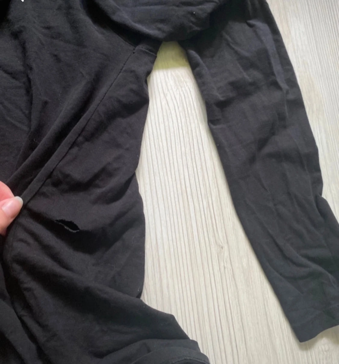 Svart långärmad topp - 2