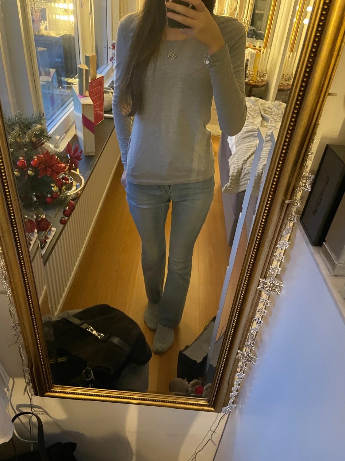 Grå tröja från Lager 157❣️ - 2