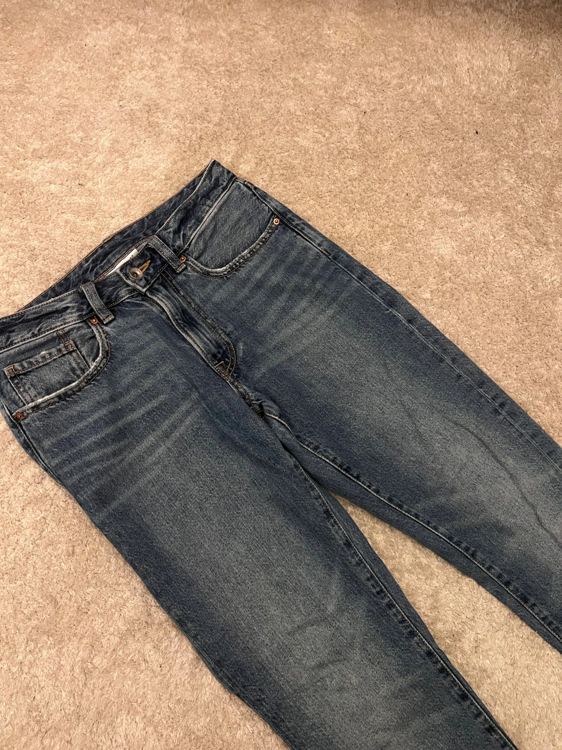 Blå jeans från Vaillent, skate