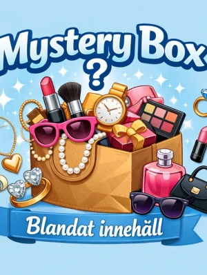 Blandad mystery box | Blandad - Vågar du chansa och köpa en blandad mystery box? Innehållet är fräscht , en del nytt! Kan vara tex smycken - accessoarer.. ?🌸 endast 50:- för mellan 6-10 saker  (obs, ha i åtanke att det INTE är någon returrätt på Mystery box’s) 💫Liten extra gåva vid varje köp! Fynda fynda!  Inga kläder