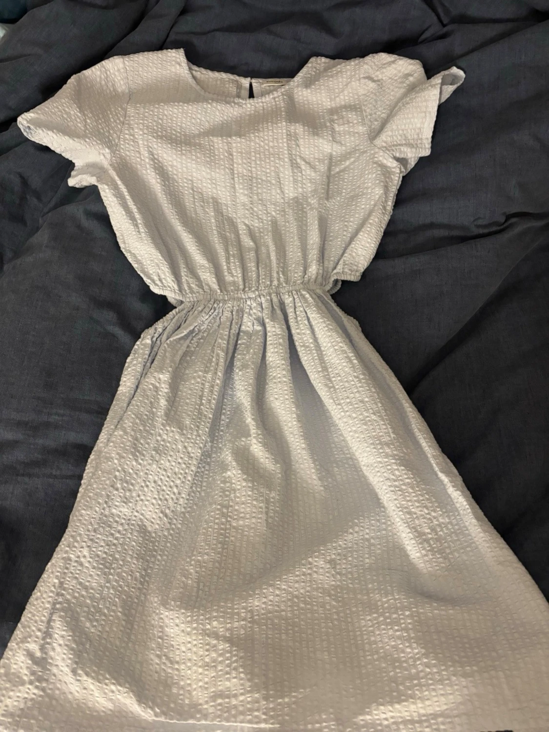 Vit kortklänning från Kappahl