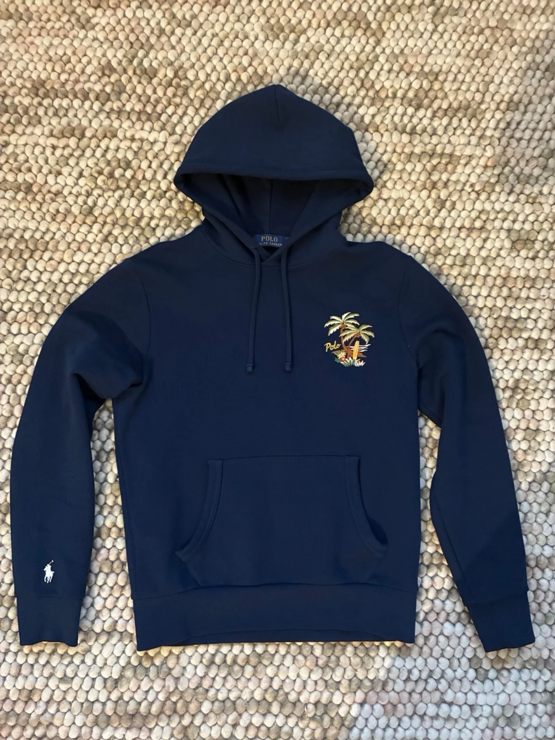 Mörkblå hoodie från Polo Ralph Lauren