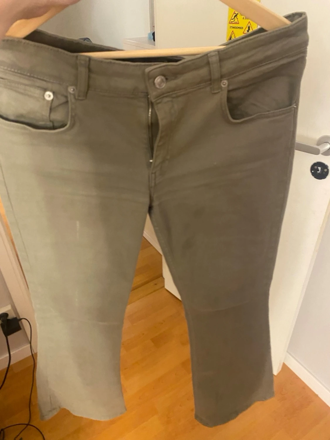 Gröna low boot jeans - 1