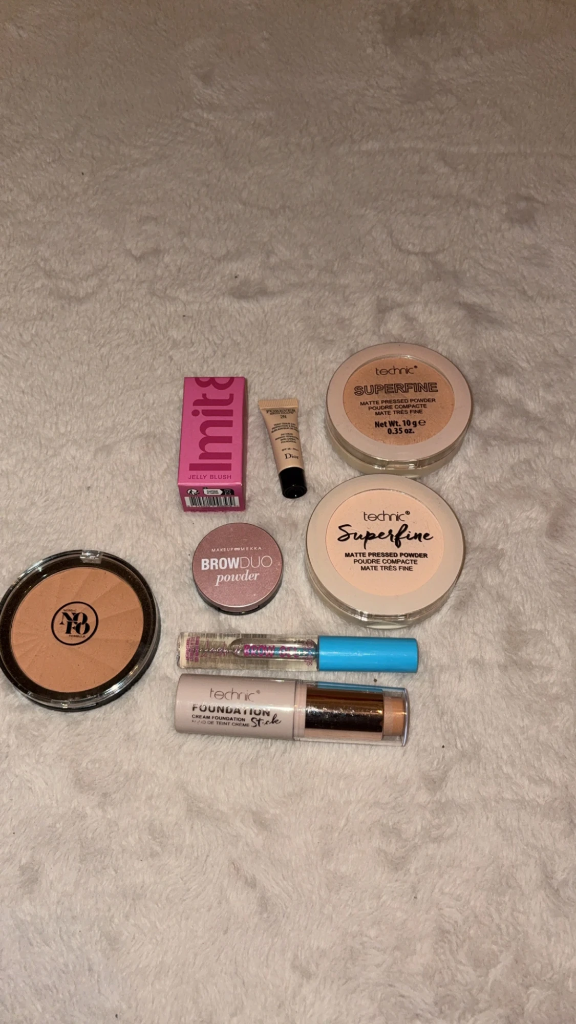 Stort sminkpaket med borstar och fransar - 6