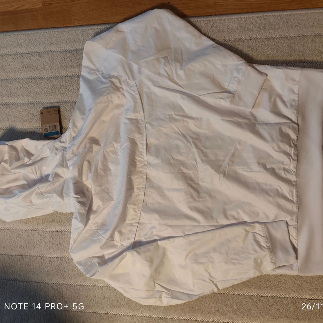 Vit Brasil Nike vindjacka med huva - 1