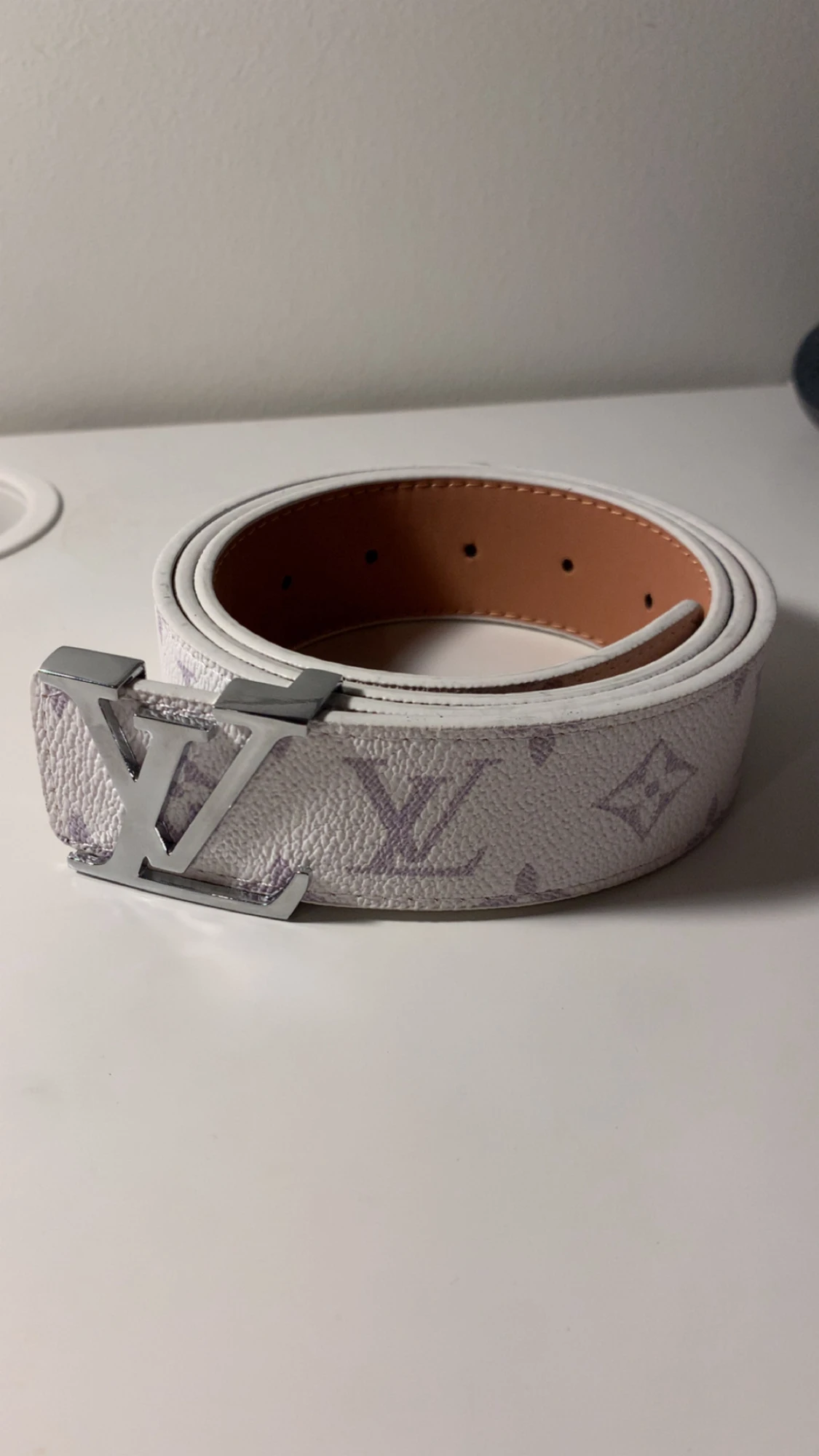 White and brown belt