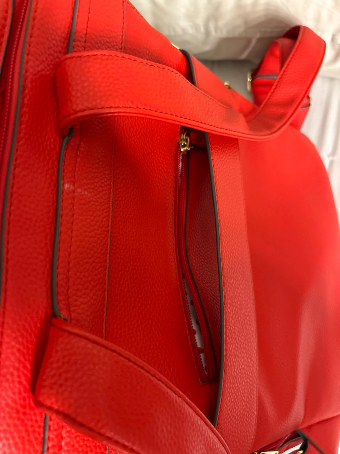 Röd Don Donna ryggsäck - 5