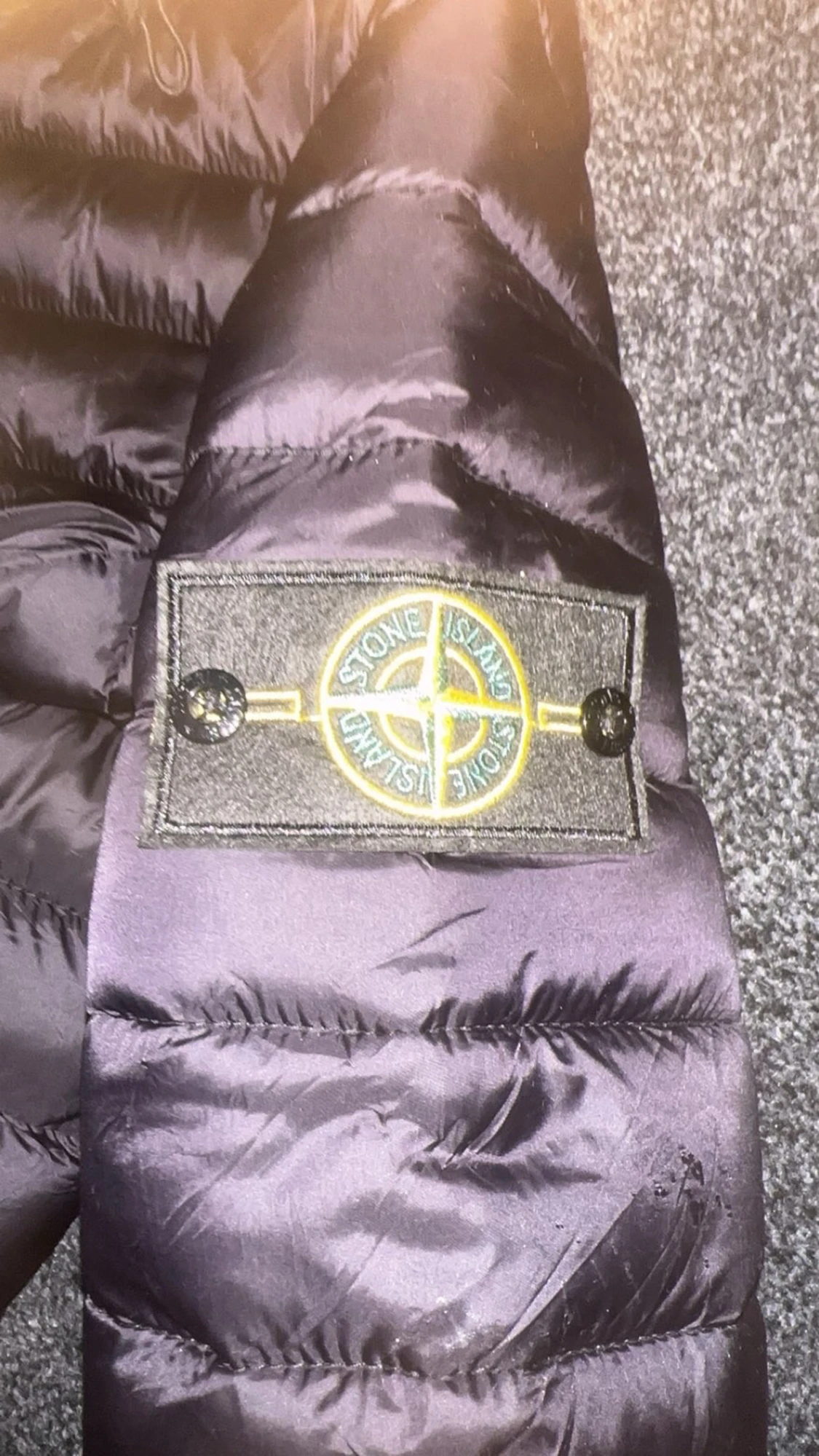 Svart dunjacka från Stone Island - 2