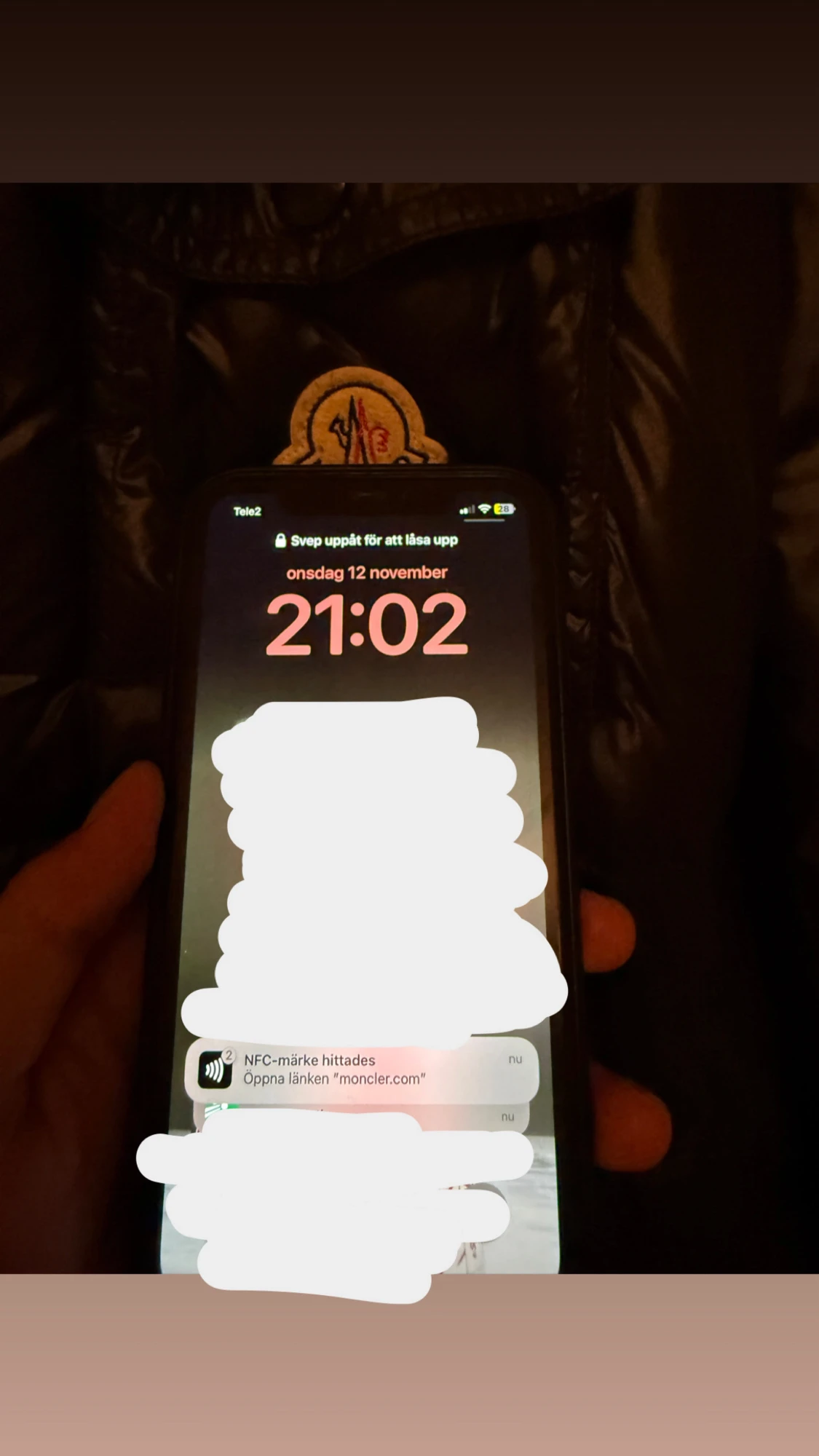 Svart Moncler Montbeliard down - 4