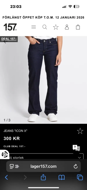 Jeans lager 157 - Säljer dessa jeans från Lager 157 då jag inte tyckte att dom satt bra på mig, har bara använt 3 gånger så är som nya 