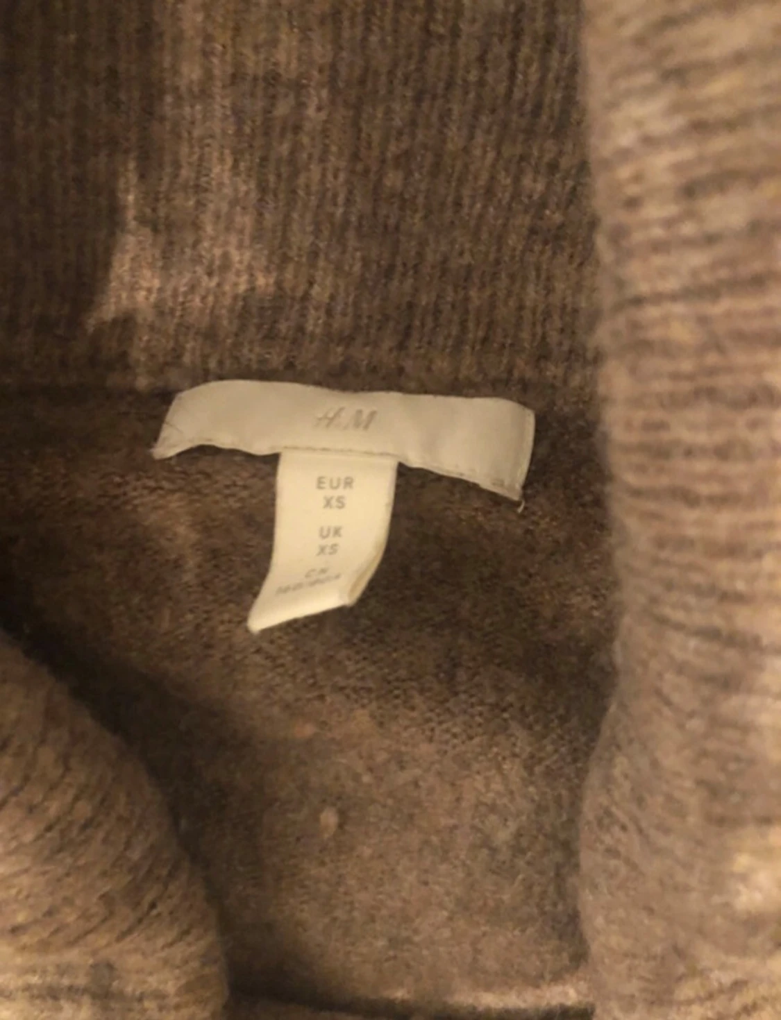 Beige polotröja från H&M  - 3