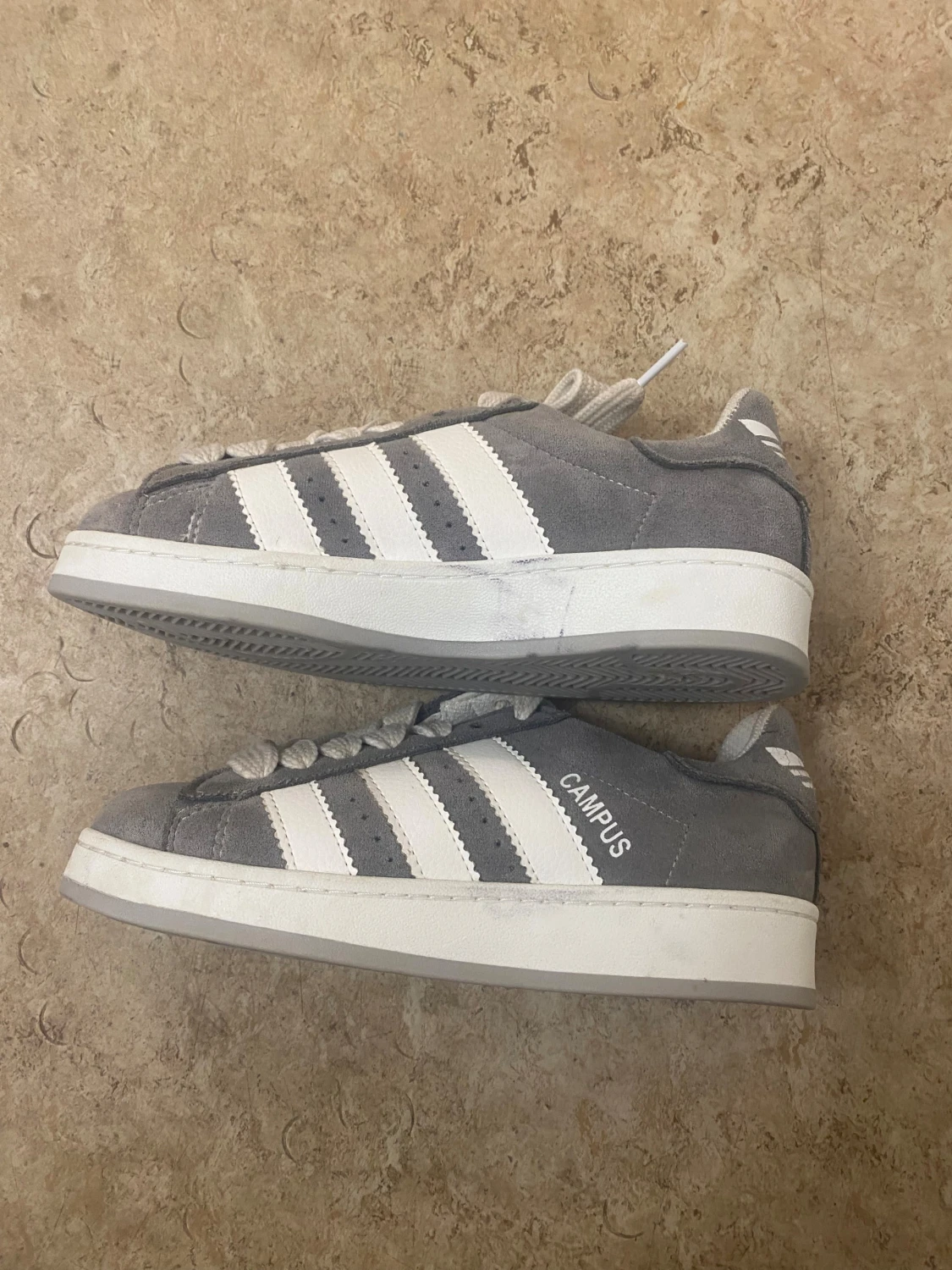 Grå Adidas Campus sneakers - 2