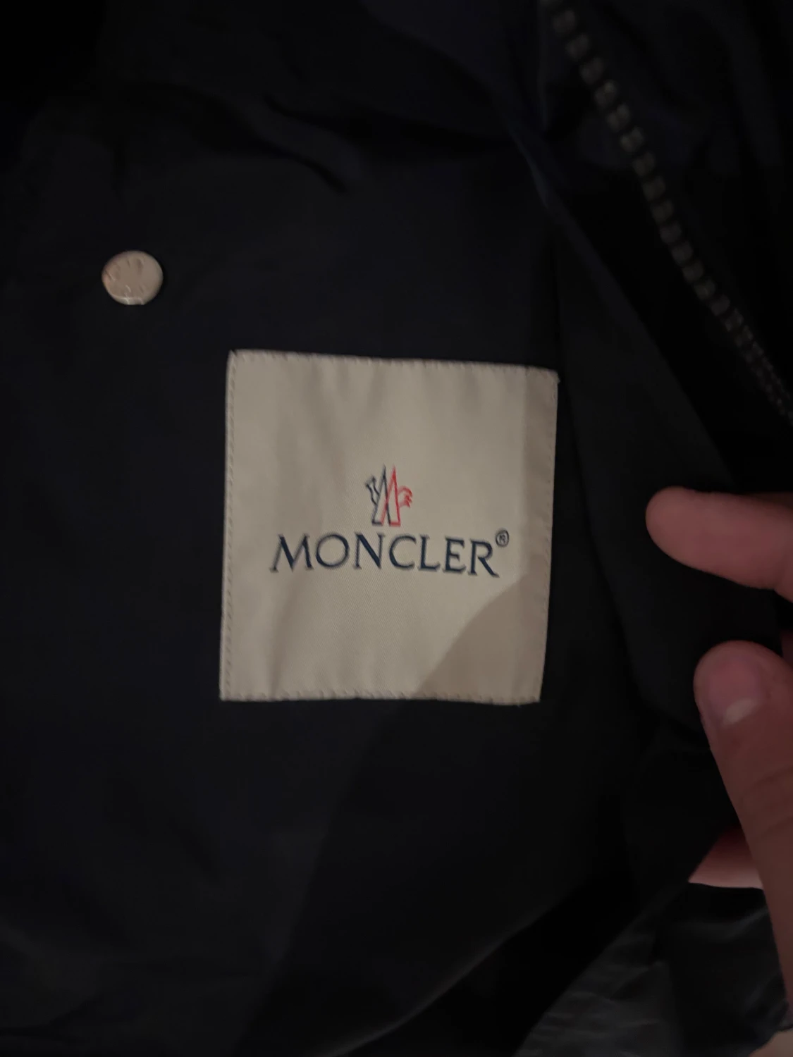 Mörkblå vindjacka från Moncler - 3