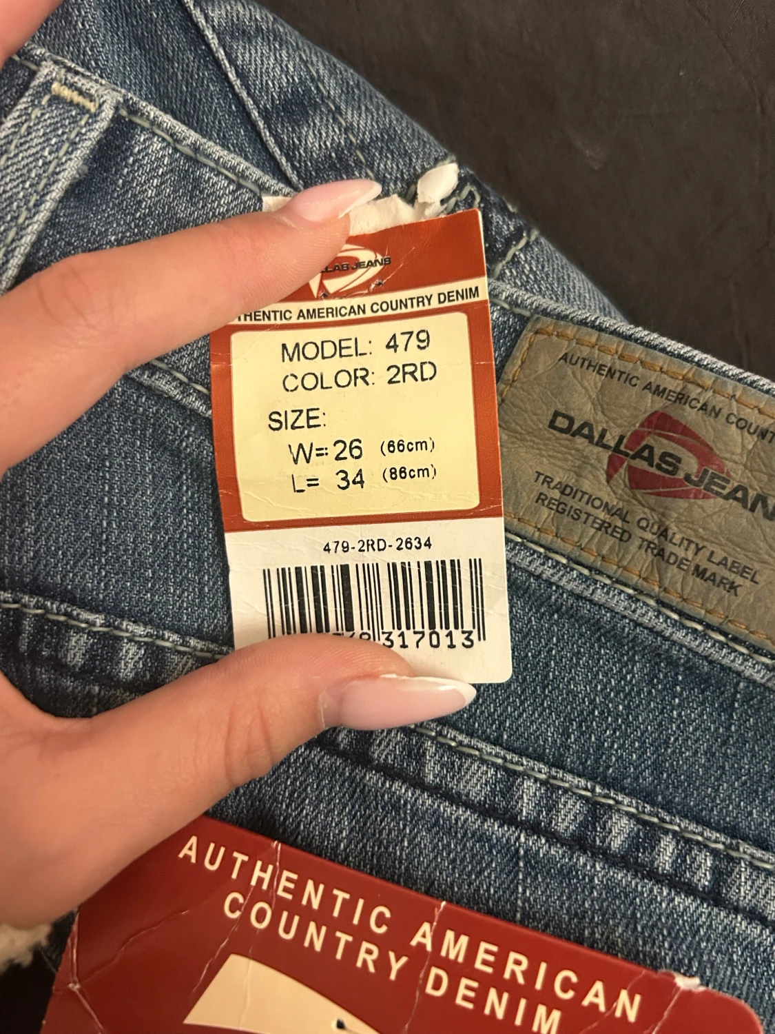 Lowwaist bootcutjeans, Dallas  - 4