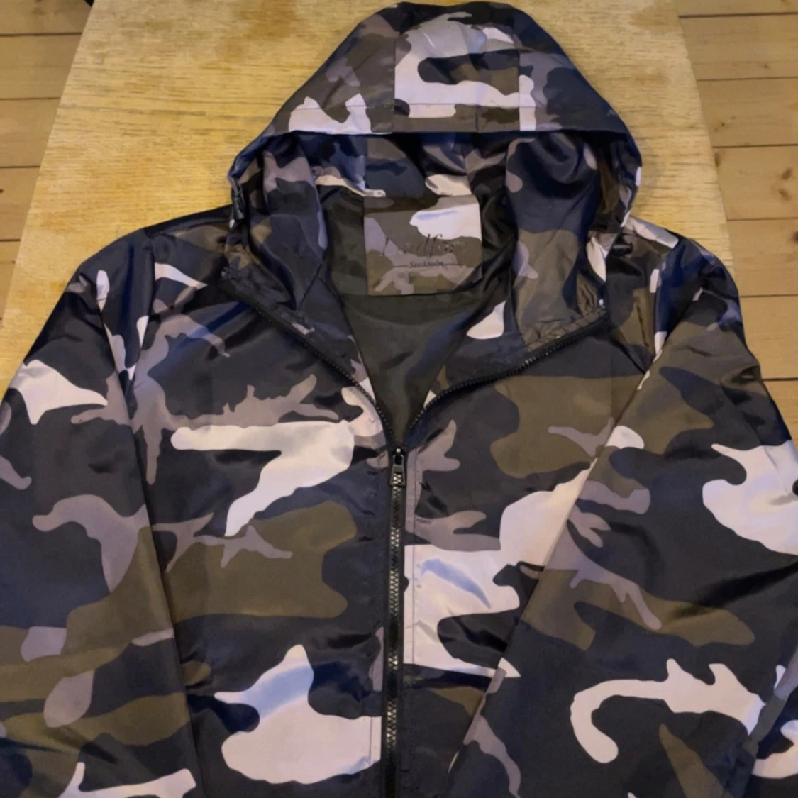 Camo vind/höstjacka - 3