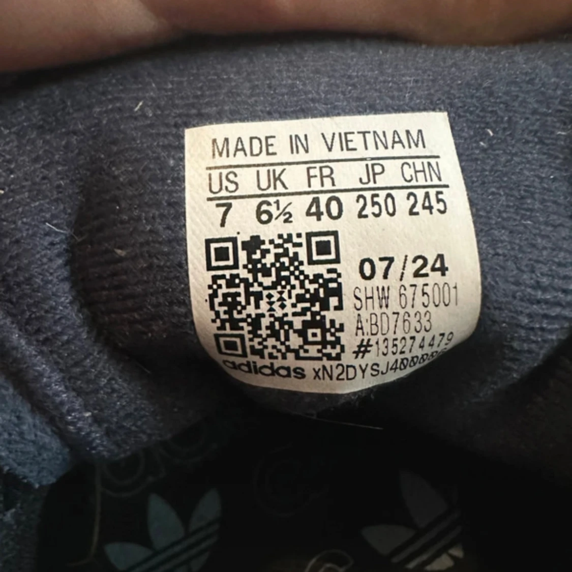 Adidas Spezial sneakers marinblå str 40 - 3