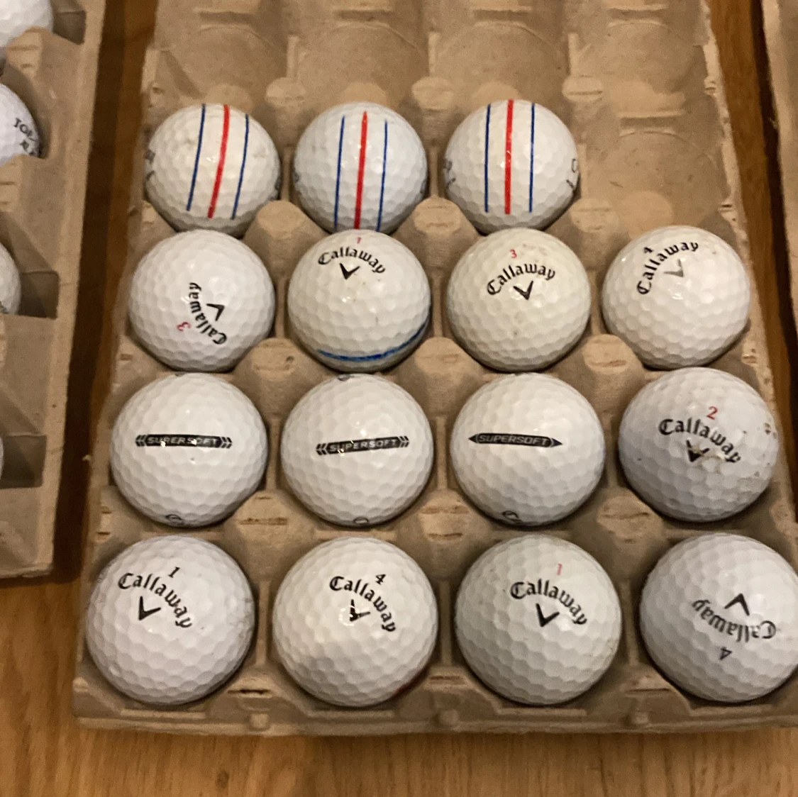 Begagnande golfbollar till mycket bra priser  - 4