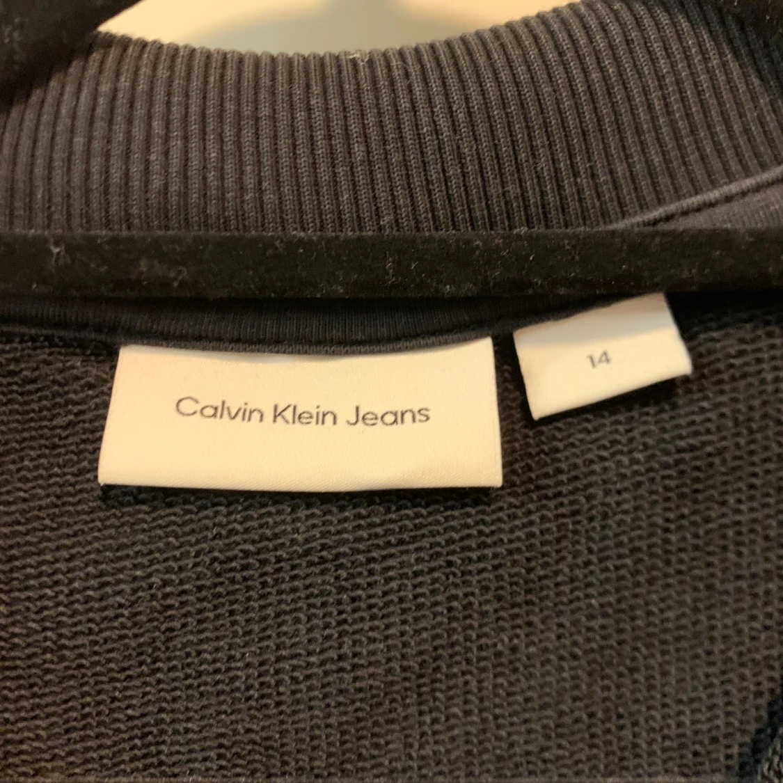 Calvin Klein zip up sweat shirt  - 1