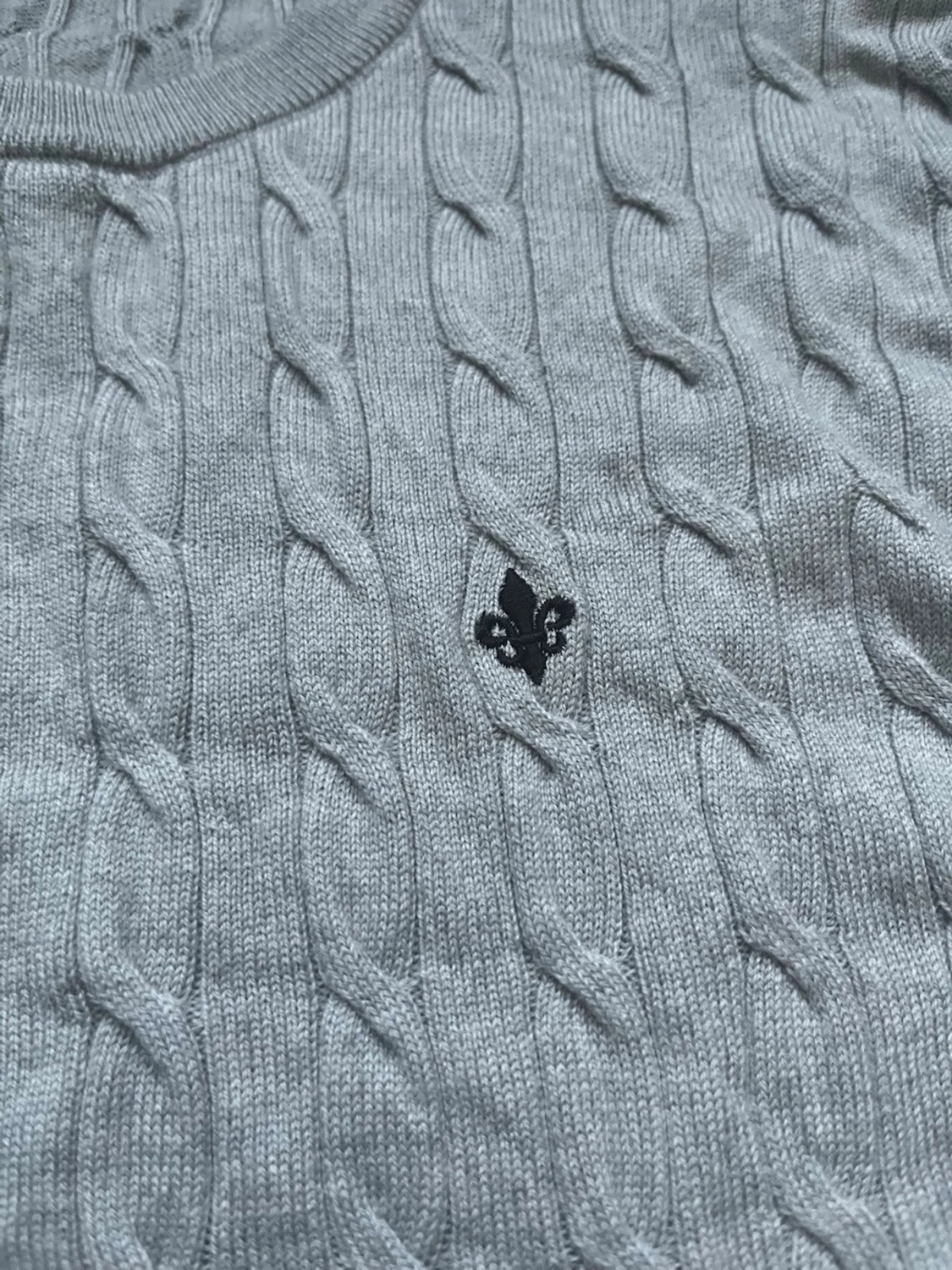 Morris kabelstickad tröja  - 1