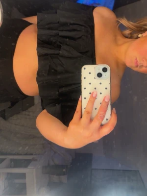 Svart bandeau bikinitopp - Svart bandeau bikinitopp, band medföljer😊🙏🏼prislappen kvar. Toppen funkar i olika lägen