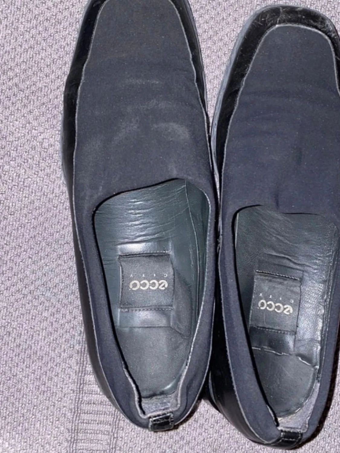 Svarta loafers från Ecco - 1