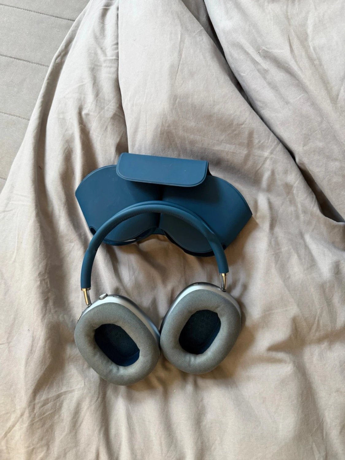 Apple AirPods Max blå over-ear hörlurar - 2