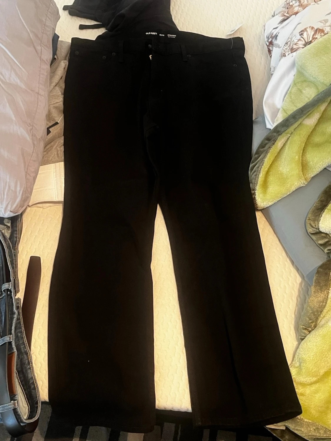 Mörkblå straight jeans Old Navy - 6