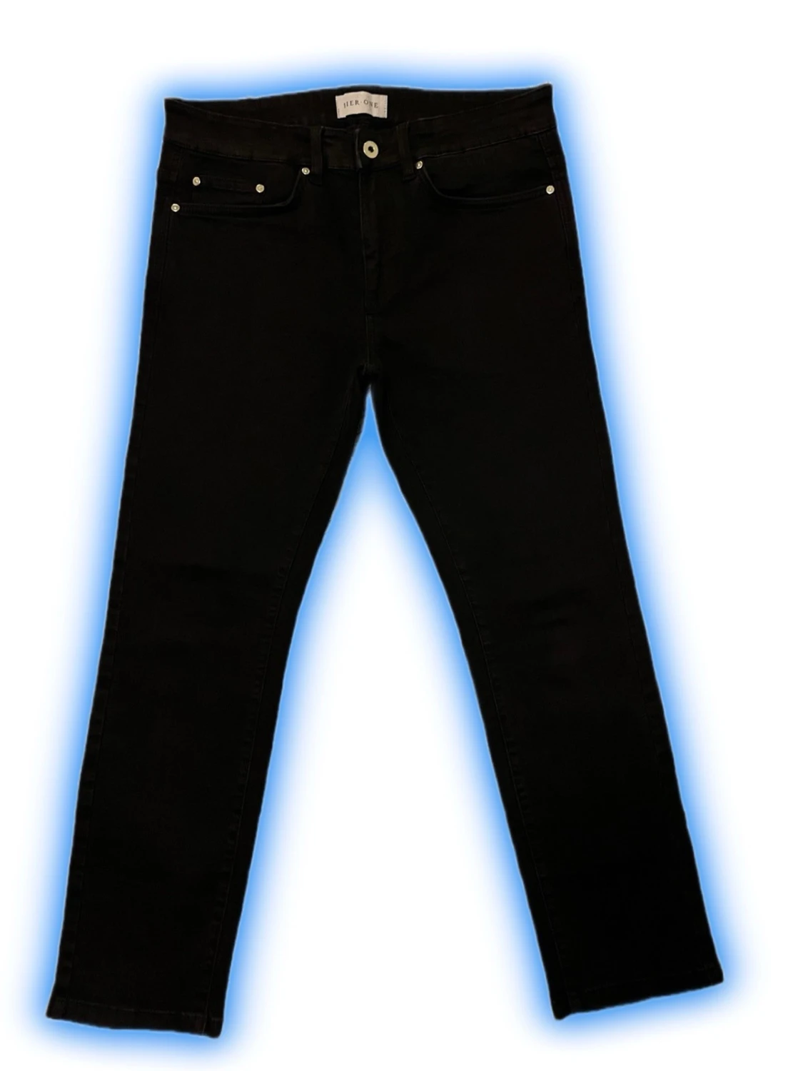 Svarta jeans – slim fit