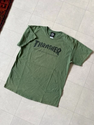 Thrasher T-shirt Military green - Grön T-shirt från Thrasher. Köpt i London. True to size