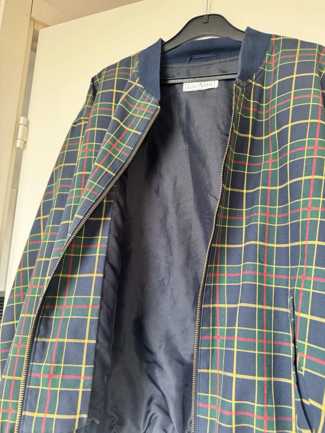 Rutigt bomberjacka från Lou Atkins - 3