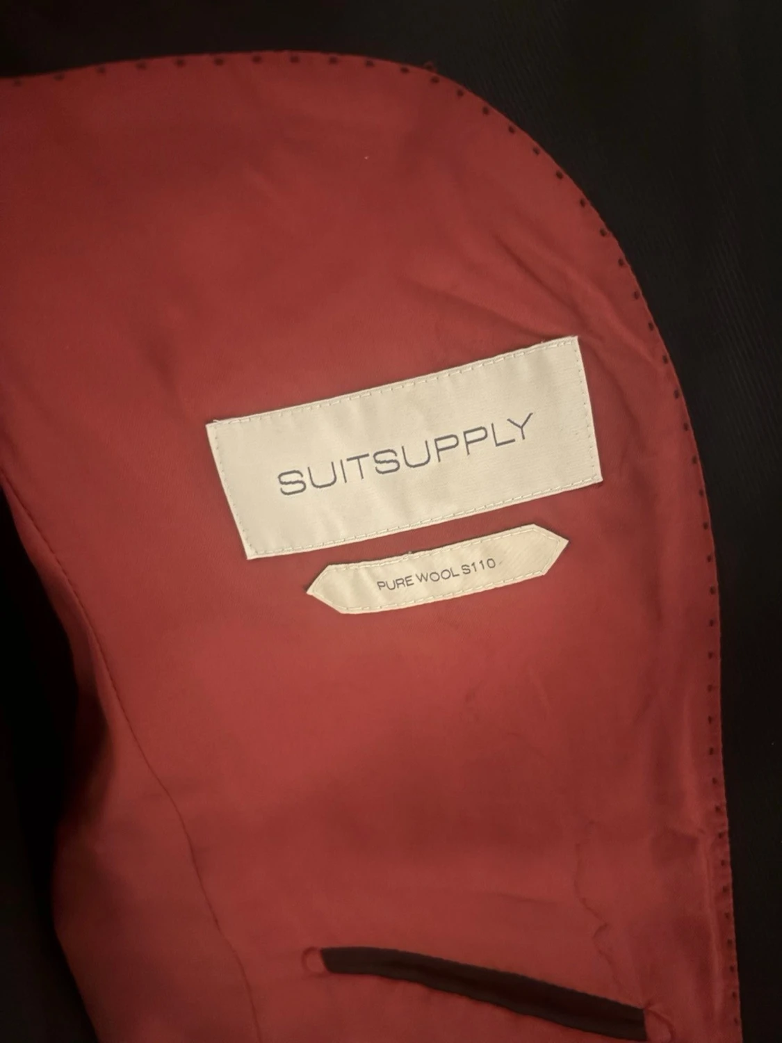 Svart smoking från Suitsupply, storlek 46, allt inkluderar. - 1