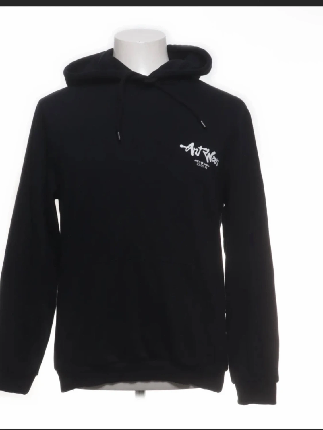 Svart Ant Wan hoodie