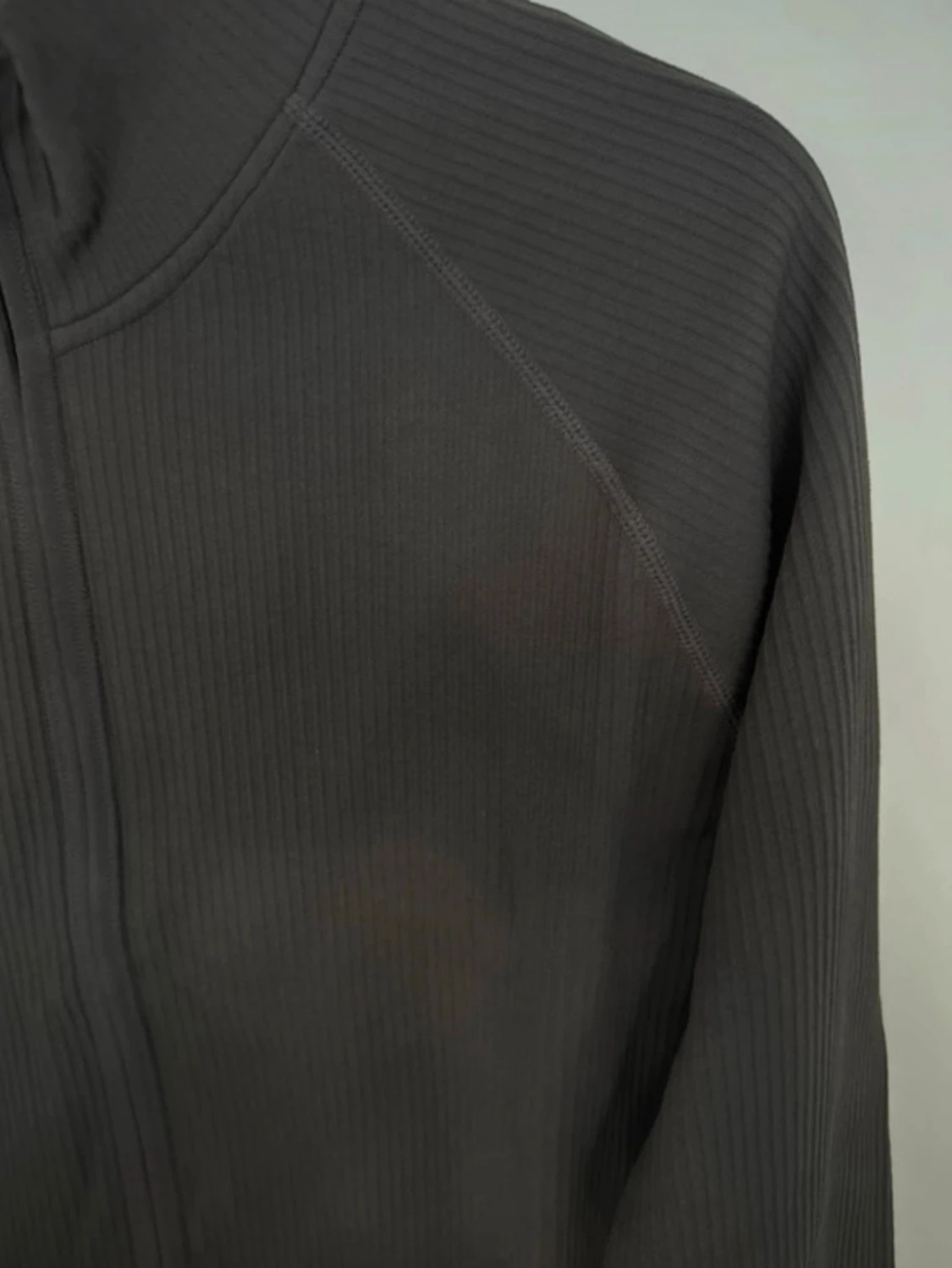 Ribbad träningsjacka  - 1