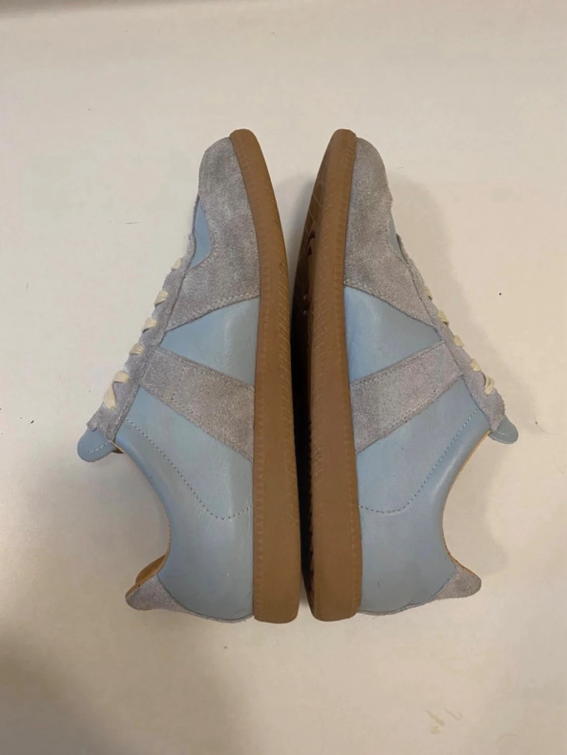 Ljusblåa Maison Margiela gats skor - 4