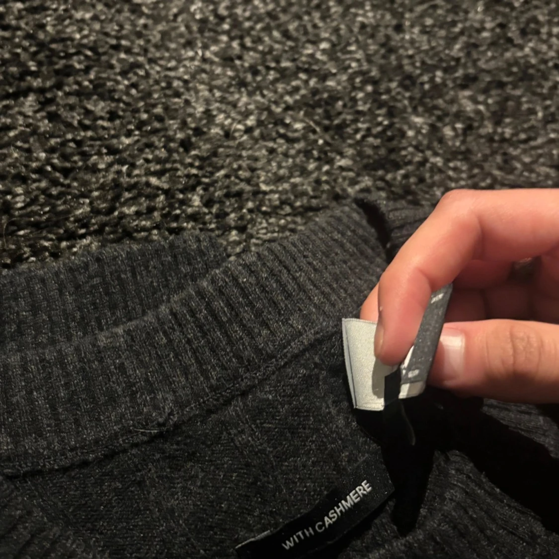 Stickad Kashmir  tröja  - 2