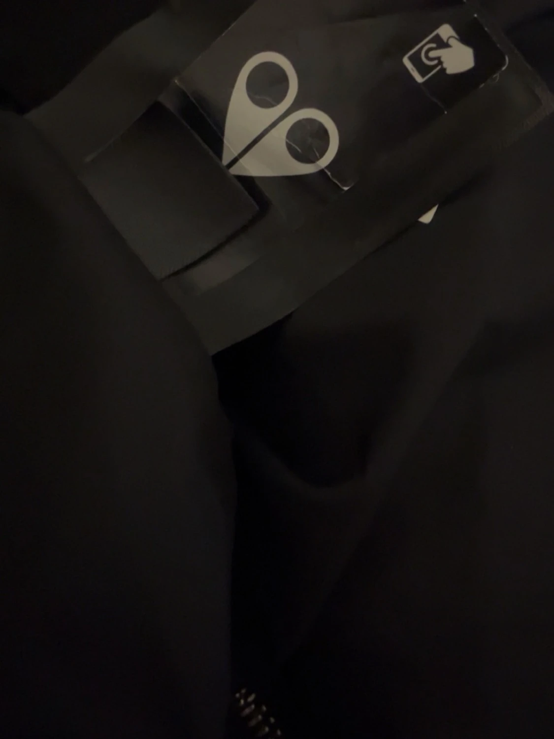 Svart dunjacka Moose Knuckles - 3