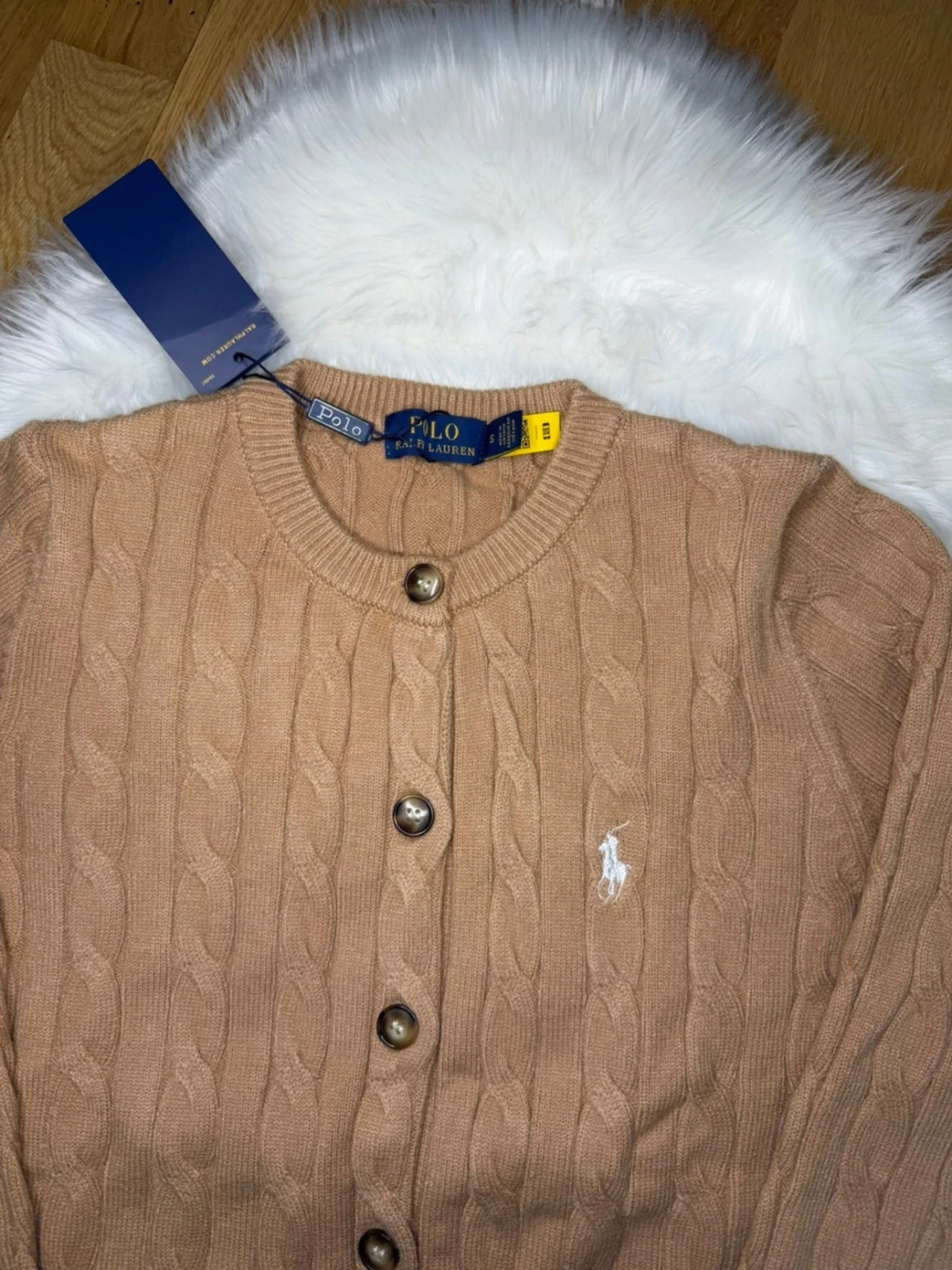 Stickad Polo Ralph Lauren Kofta - 1