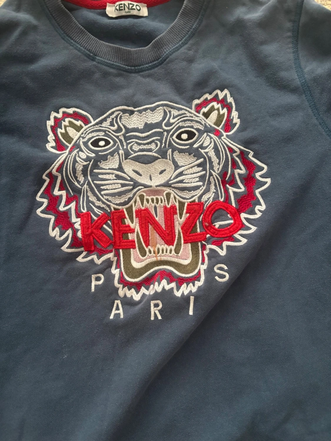 Kenzo tröja sweater i blå - 1