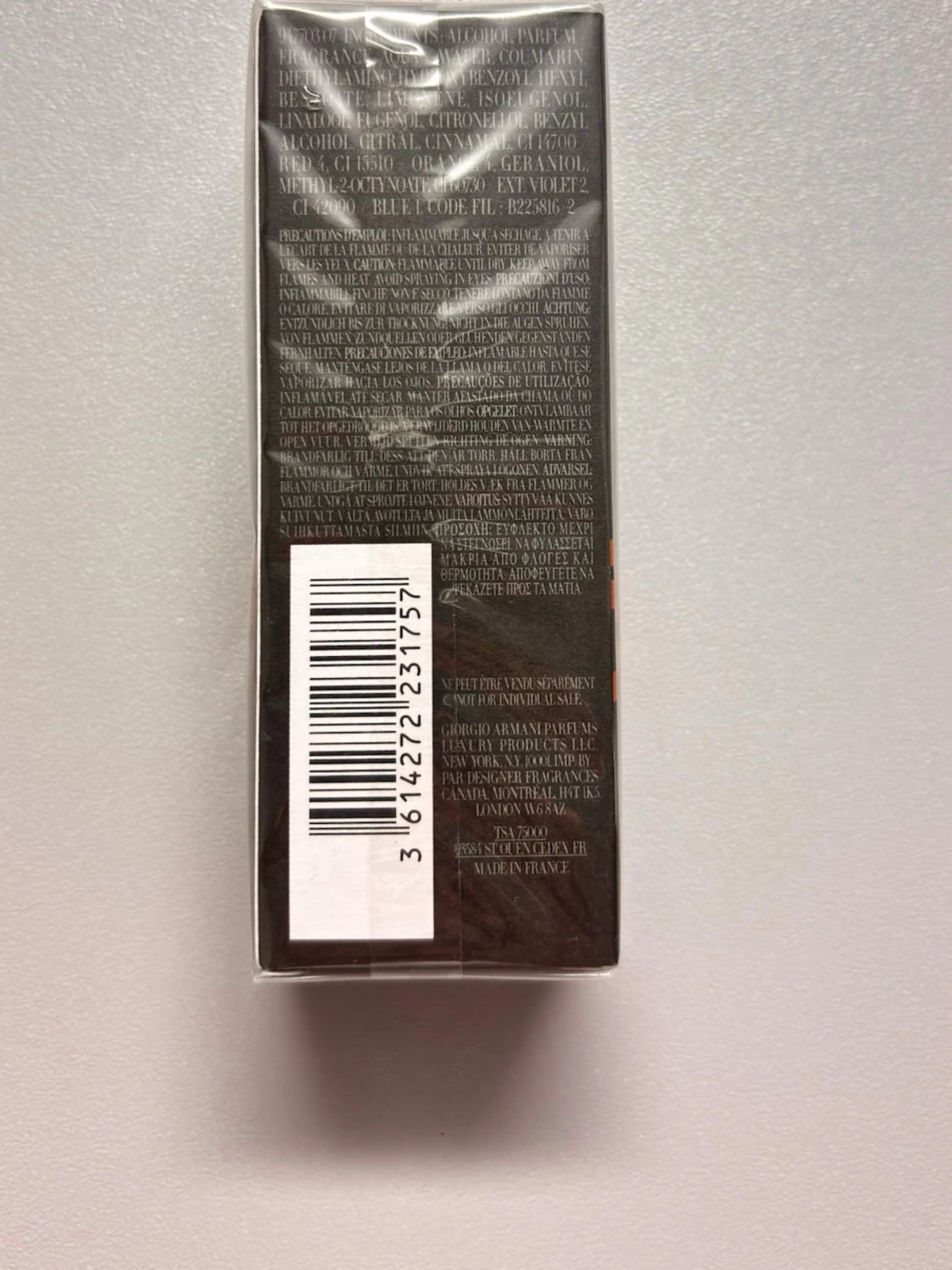 Emporio Armani Stronger With You Intensely - 1