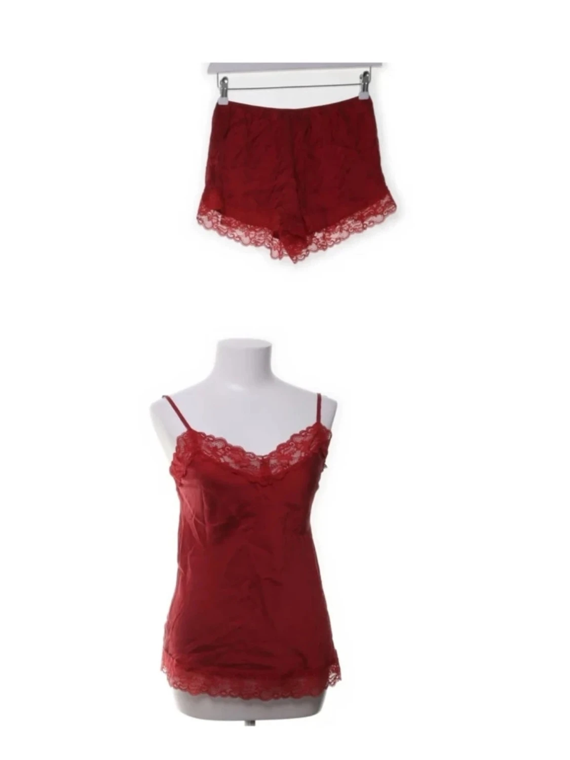 Vinröt pyjamas set intimissimi - 1