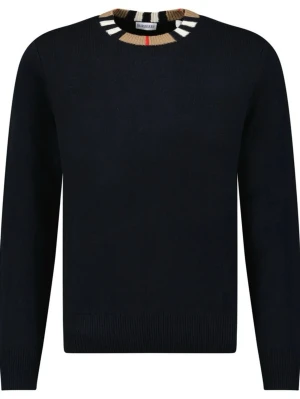 Burberry Sweater - Burberry sweater 	•	Märke: Burberry 	•	Färg: Svart 	•	Märkt storlek: L 	•	Upplevd passform: M 	•	Skick: Helt oanvänd, i butiksskick med tags 	•	Alla tillbehör från butiksköp ingår 	•	Originalpris: 8000kr  	•	Säljs via Prestige Room, ett svenskt bolag Hör gärna av er vid frågor eller funderingar. Mvh, Prestige Room