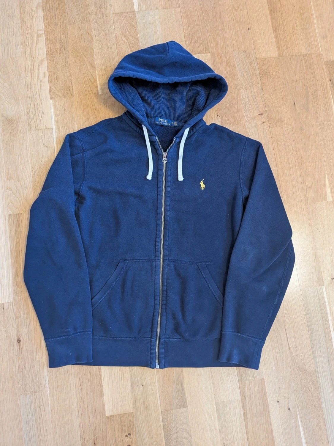 Marinblå Ralph Lauren zip hoodie  - 2
