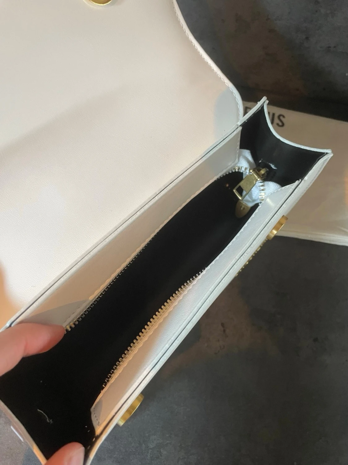 Vit Jacquemus väska - 6