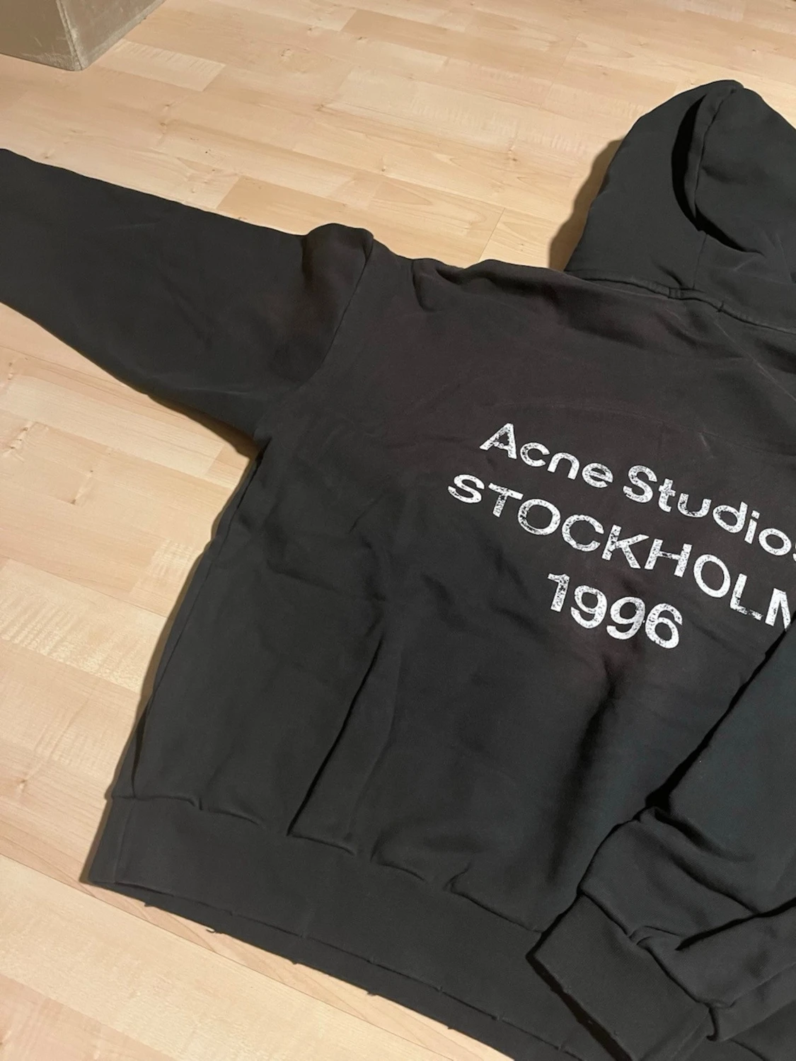 Svart Acne Studios Hoodie - 1