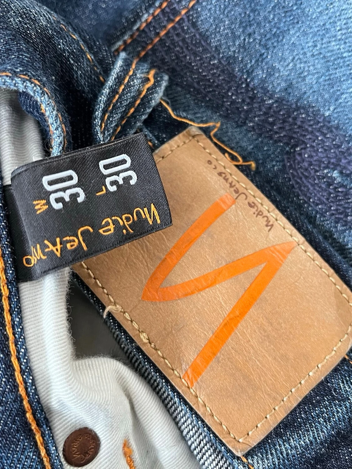 Mörkblå jeans från Nudie Jeans - 2