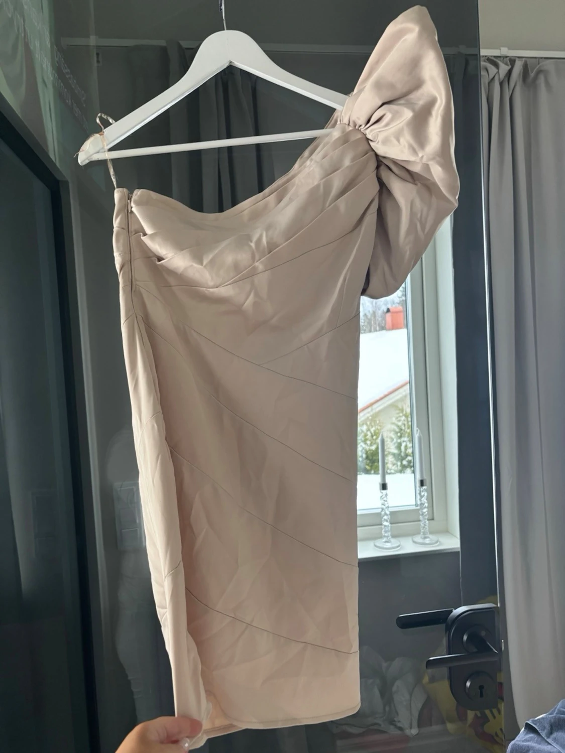 Champagnefärgad cockltailklännkng 