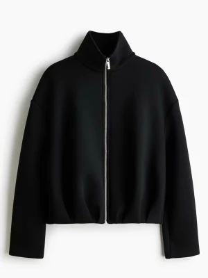 Svart H&M jacka S - Säljer denna populära jackan från H&M som är helt ny. Slutsåld! Säljer även en xs. Pris går att diskuteras💕