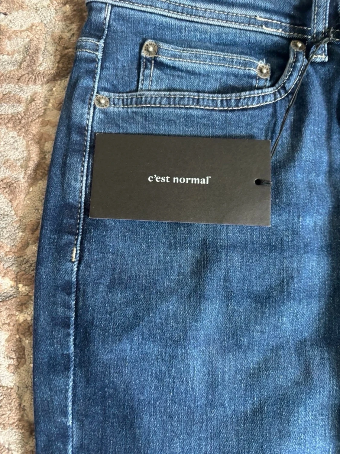 Blå jeans cèst normal jeans ny pris 1299 - 1