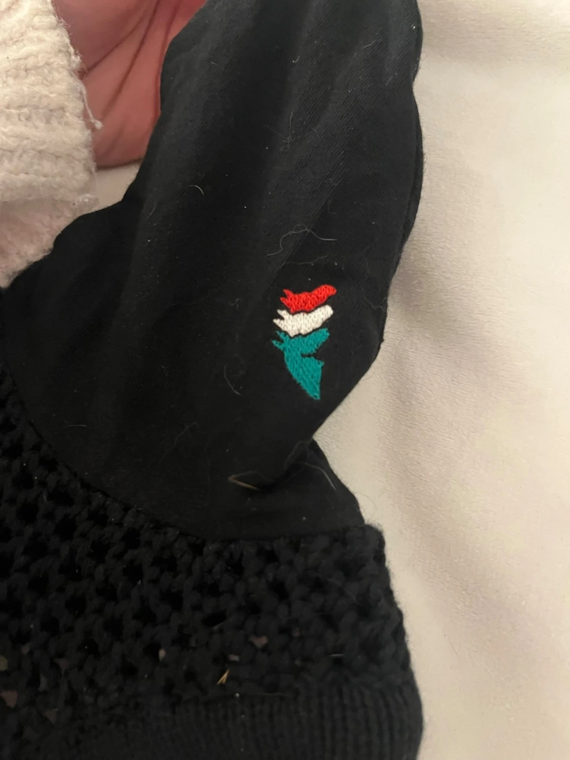 Svart huva till häst Equiline  - 1